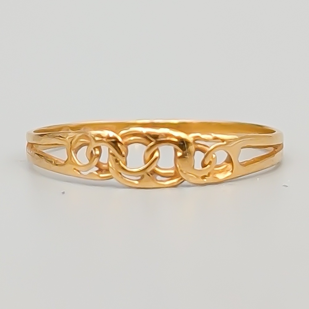 Ring i Guld Bismarck 18K 0.92g 17.75mm
