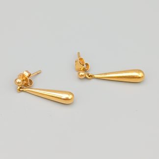 Örhängen i Guld 18K 1.86g 23mm