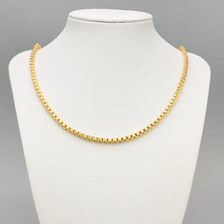 80cm Venezialänk i Guld 18K 36.25g