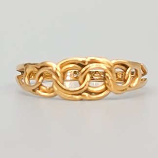 Ring i Guld Bismarck 18K 1.39g 17.5mm
