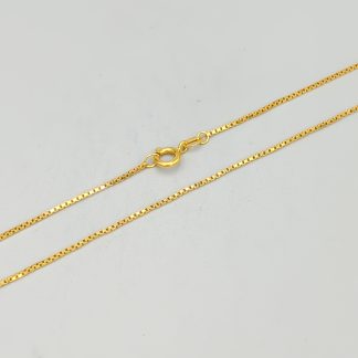 45.5cm Venezialänk i Guld 18K 3.33g
