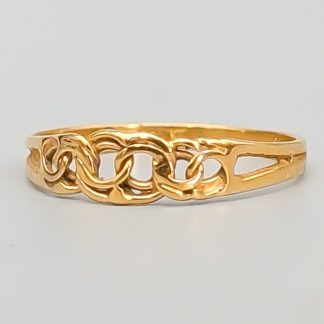 Ring i Guld Bismarck 18K 0.93g 16mm