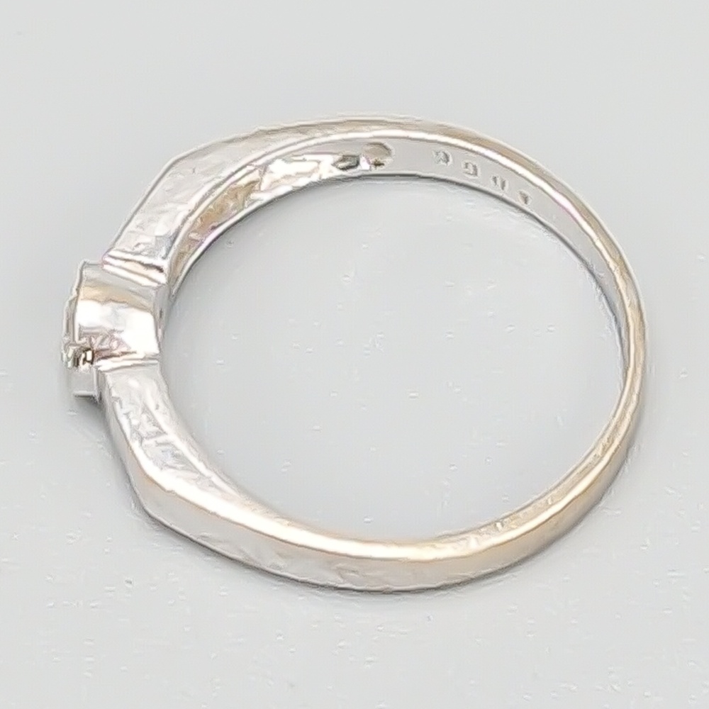 Solitärring i Vitguld med Diamant 18K 2.8g 17mm - Bild 3