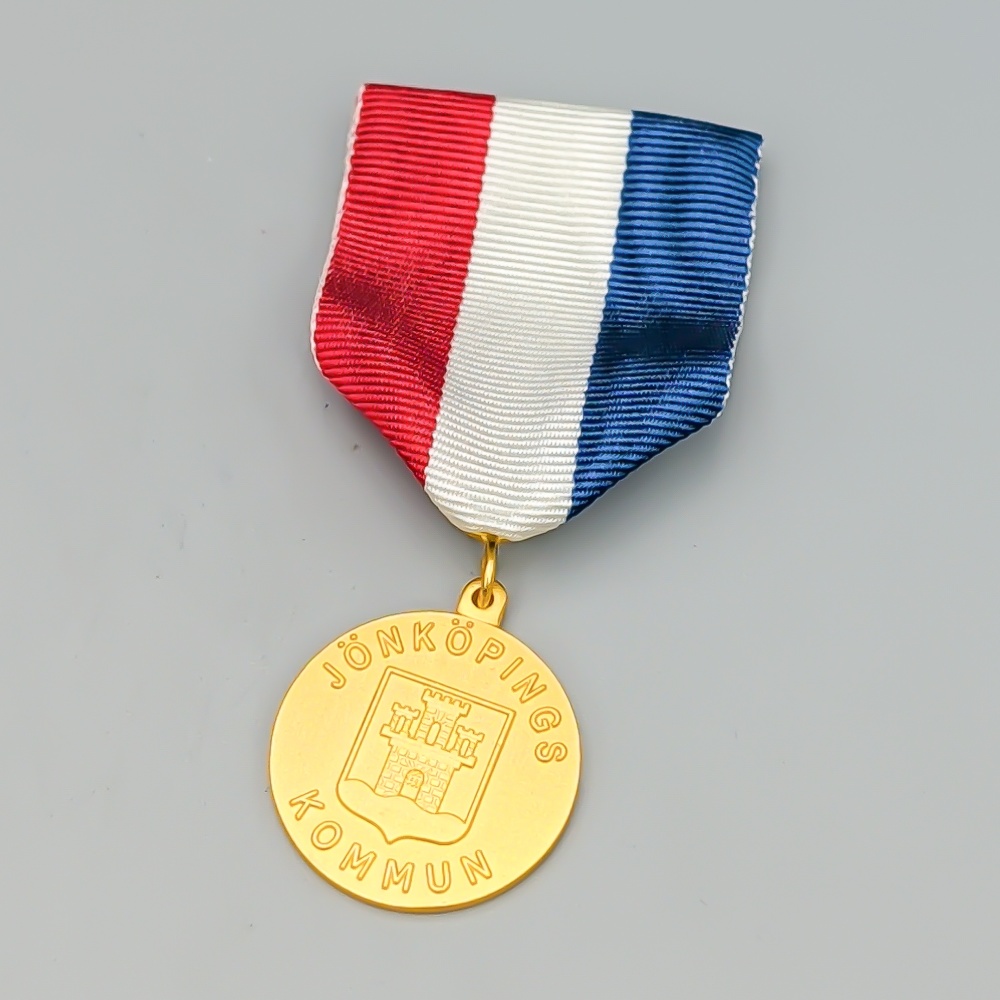 Medalj i Guld 18K 16.15g 76mm