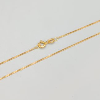 38cm Pansarlänk i Guld 18K 1.48g