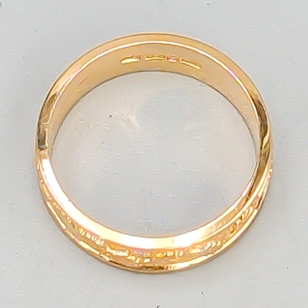 Ingenjörsring i Guld 18K 5.54g 18mm - Bild 2