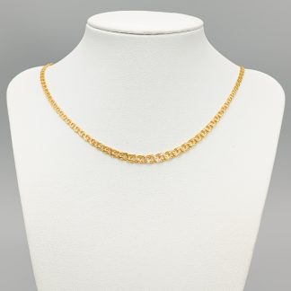 42cm Bismarcklänk i Guld 18K 7.98g