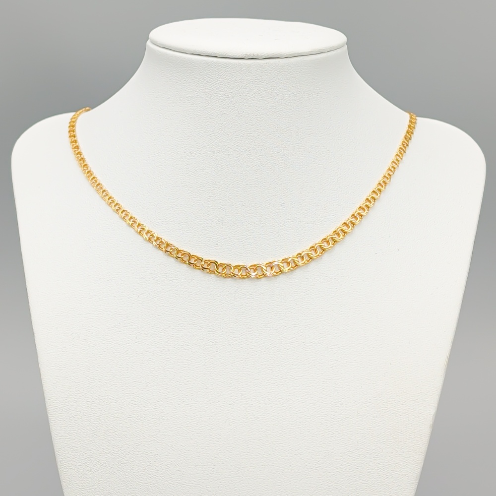 42cm Bismarcklänk i Guld 18K 7.98g