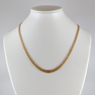 42cm Dosserad X-länk i guld 18K 12.09g