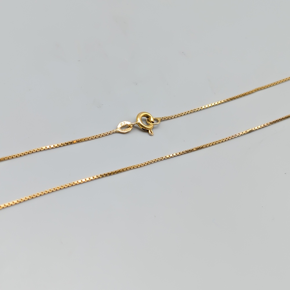 52.5cm Venezialänk i Guld 18K 2.58g