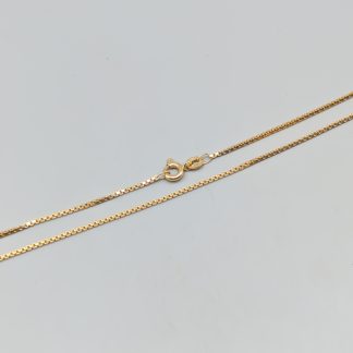 50cm Uno-A-Erre Venezialänk i Guld 18K 5.13g