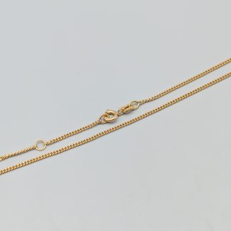 34cm Pansarlänk i Guld 18K 2.83g