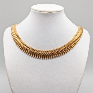 43cm Halsband i Guld 18K 48.91g