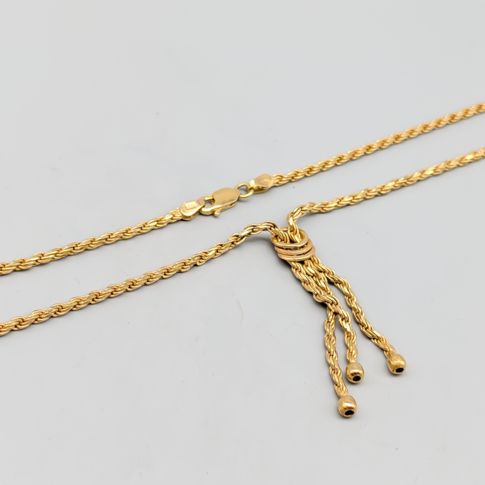 41.5cm Halsband i Guld 18K 14.91g - Bild 2