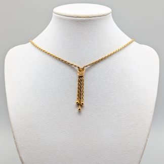 41.5cm Halsband i Guld 18K 14.91g