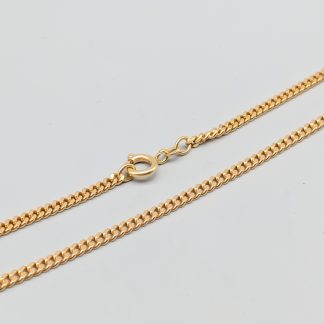47cm Balestra Pansarlänk i Guld 18K 16g