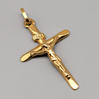 Hänge i Guld Krusifix 18K 1.04g 34mm