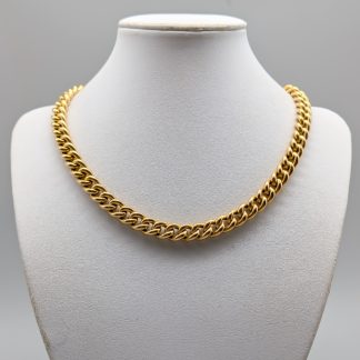 41.5cm Pansarlänk i Guld 18K 38.57g