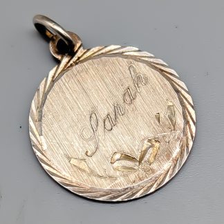 Hänge i Silver med Namn Sarah S925 1.71g 22mm