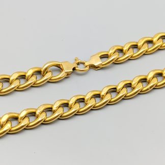 55cm Pansarlänk i Guld 18K 74.95g