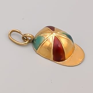 Hänge i Guld med Emalj 18K 1.38g 20mm