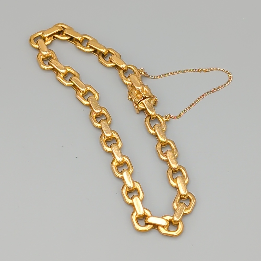 21cm Ankarlänk i Guld 18K 29.64g - Bild 3