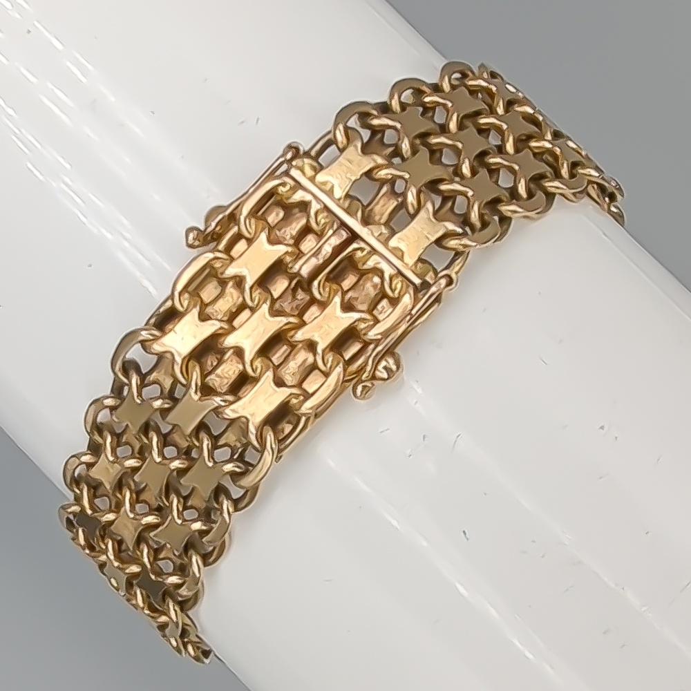 20cm X-Länk i Guld 18K 26.89g - Bild 2