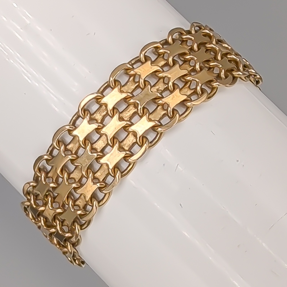 20cm X-Länk i Guld 18K 26.89g
