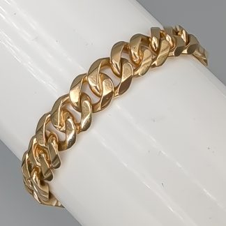 18cm Pansarlänk i Guld 18K 29.51g