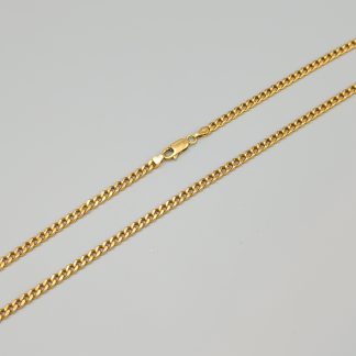 56cm Pansarlänk i Guld 18K 23.36g