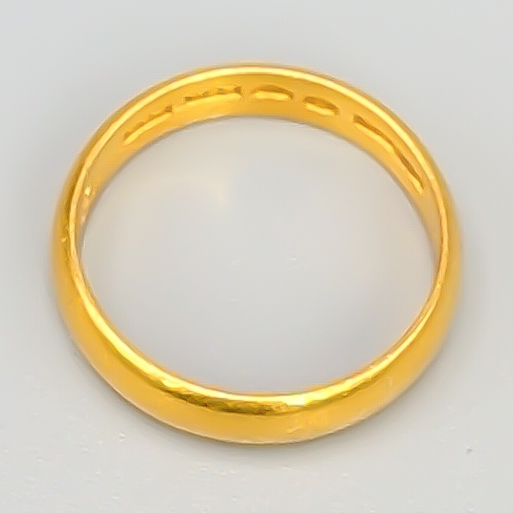 Slät ring i Guld 23K 5.7g 18mm - Bild 2