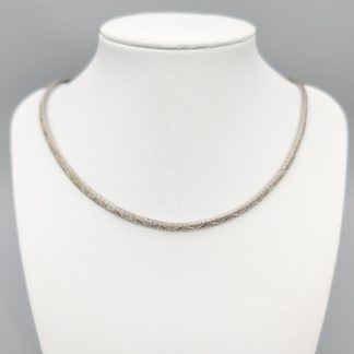 42.5cm Halsband i Silver S925 18.66g