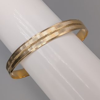 21cm Stelt armband i Guld 18K 15.14g