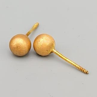 Örhängen i Guld 18K 0.31g 5mm