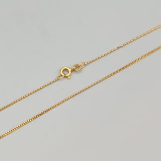 43cm Pansarlänk i Guld 8K 1.32g