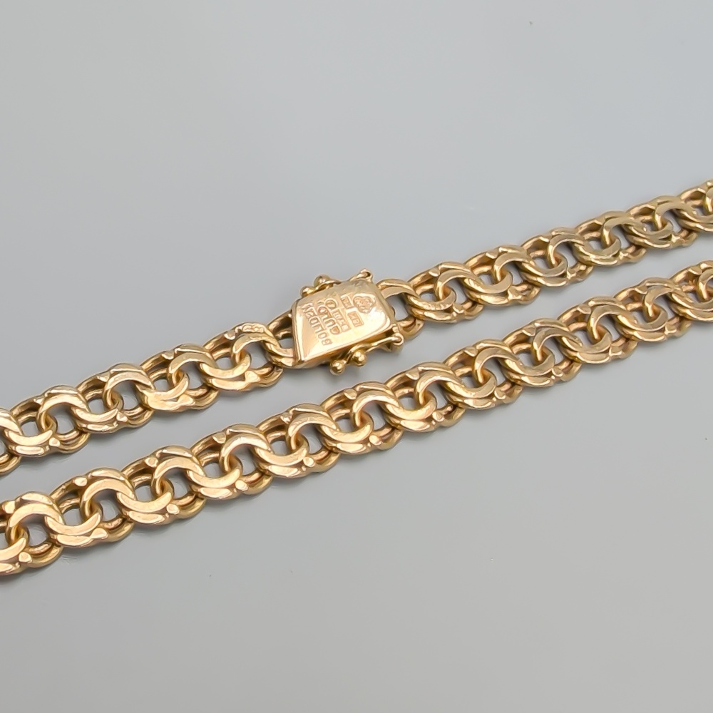 41.5cm Bismarcklänk i Guld 18K 31.01g - Bild 2