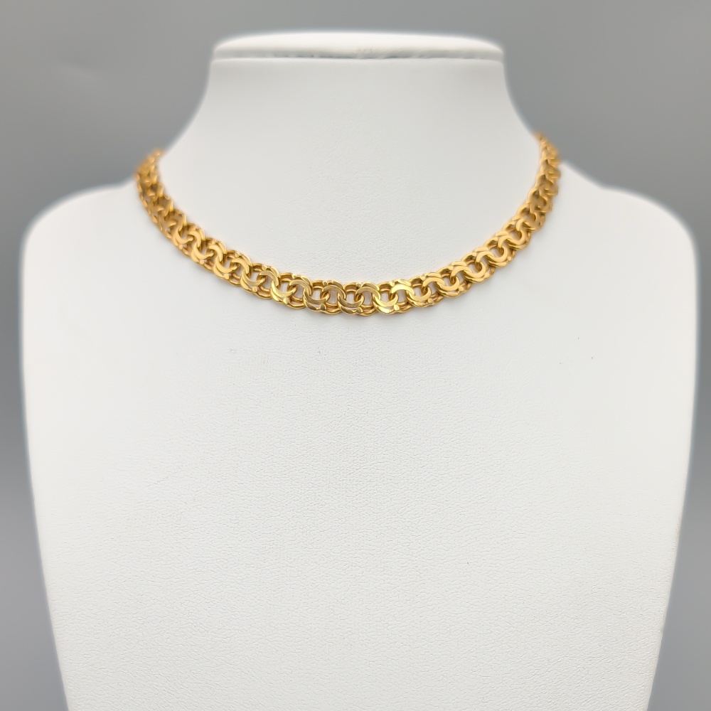 41.5cm Bismarcklänk i Guld 18K 31.01g