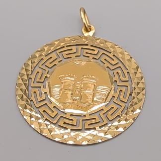 Hänge i Guld 18K 4.12g 38mm