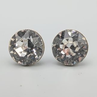 Örhängen i Silver med Vita Stenar S925 2.21g 11mm