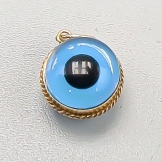 Hänge i Guld Onda Ögat 14K 0.68g 10mm