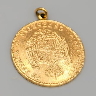 Hänge i Guld 25 Pesetas 1883 21K 8.11g 28mm