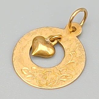 Hänge i Guld 18K 0.53g 15mm