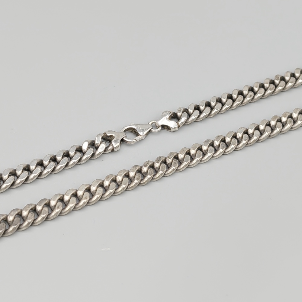51.5cm Halsband i Silver S925 64.27g