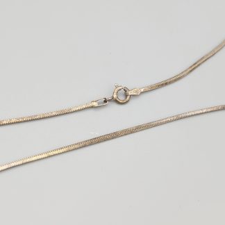38cm Kantig Ormlänk i Silver S925 5.72g