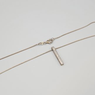 43cm Ormlänk i Silver med Hänge S925 5.48g