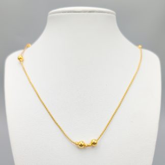 79cm Halsband i Guld 18K 7.39g