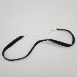 37cm Thomas Sabo Choker med Sidenband och Detaljer i Silver S925 1.87g
