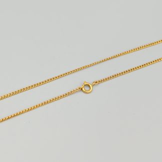 43.5cm Pansarlänk i Guld 18K 4.72g