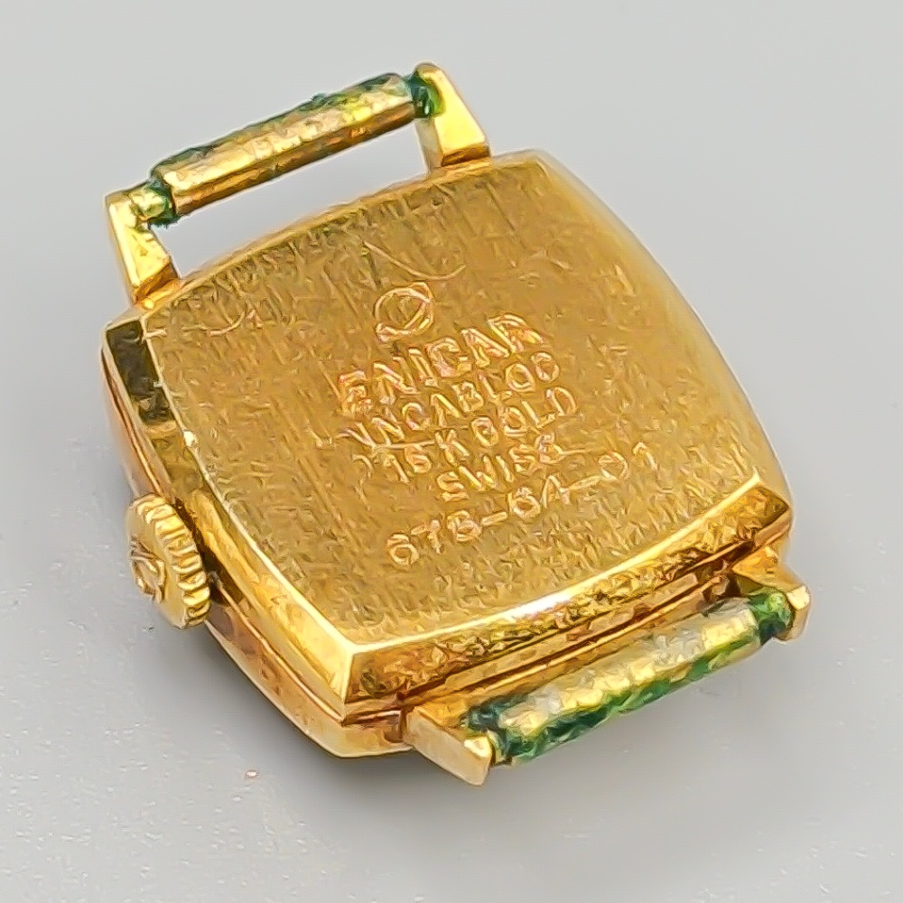 Parti Guld Enicar Klocka 18K 8.45g - Bild 2