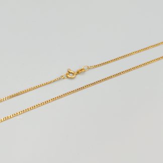 47.5cm Pansarlänk i Guld 18K 4.18g
